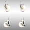 Service Caster 4 Inch 316SS Nylon Wheel Swivel 3/8 Inch Threaded Stem Caster Brakes SCC, 2PK SCC-SS316TS20S414-NYS-381615-2-TLB-2 - alternate 1